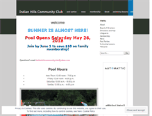 Tablet Screenshot of indianhillsnlr.com